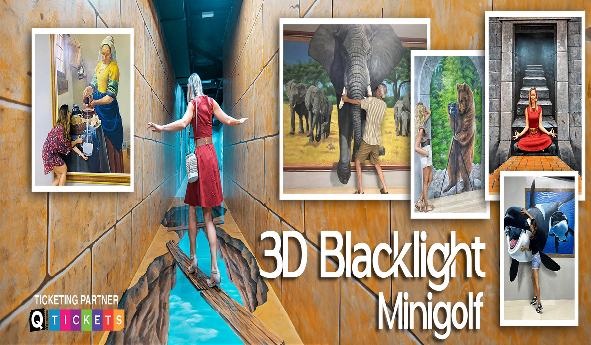 Explore 3D Blacklight Minigolf this Weekend in Dubai